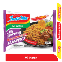 Indomie Mi Instan Goreng Jumbo Rendang 120 g